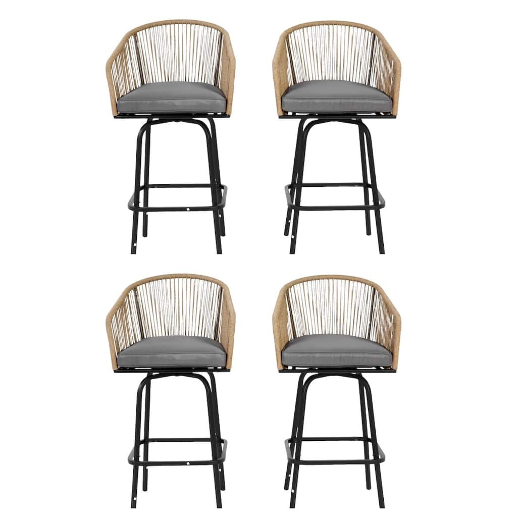 Outdoor Bar Stools Set Of 4