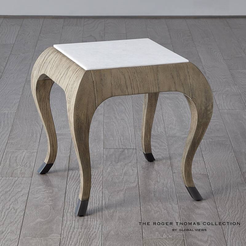 Paris Spot Table-Grey Sandblasted Oak