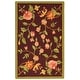 preview thumbnail 63 of 104, SAFAVIEH Handmade Chelsea Alexandr Floral French Country Wool Rug
