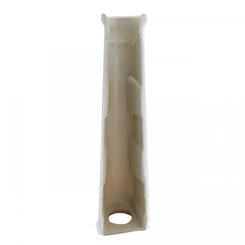Ondine White Porcelain Pedestal Sink with Overflow and 4" Centerset Faucet Holes