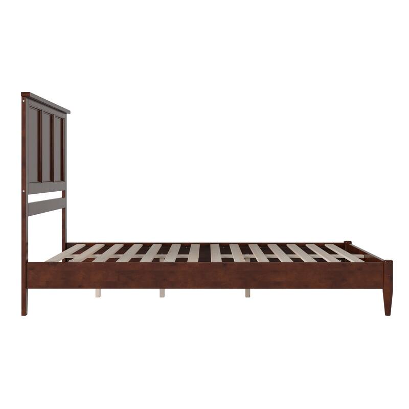 Charlotte Solid Wood Low Profile Platform Bed