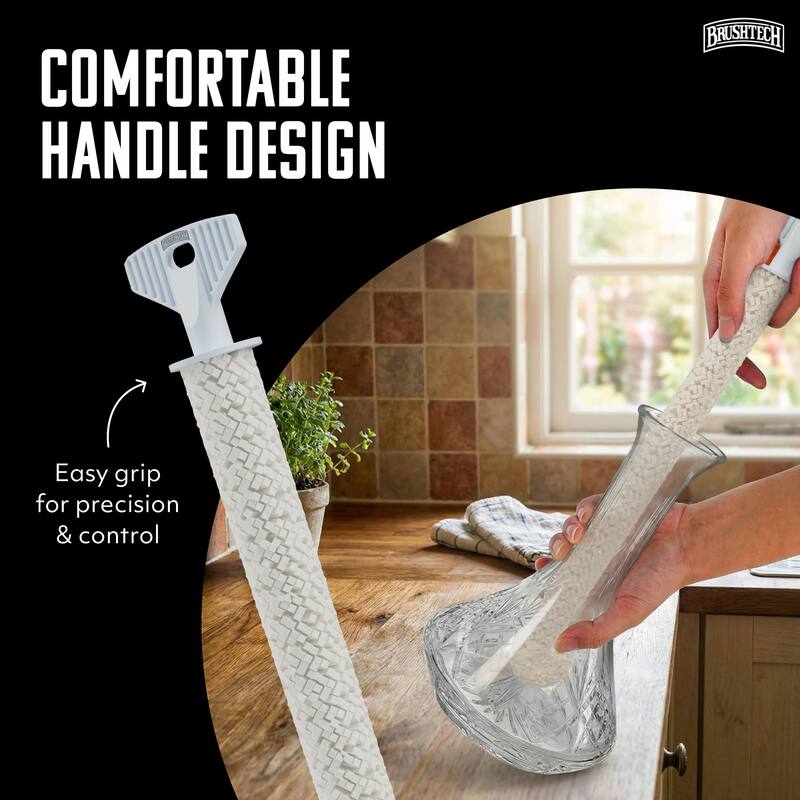 Brushtech Vase Foam Brush - 16.5" Long