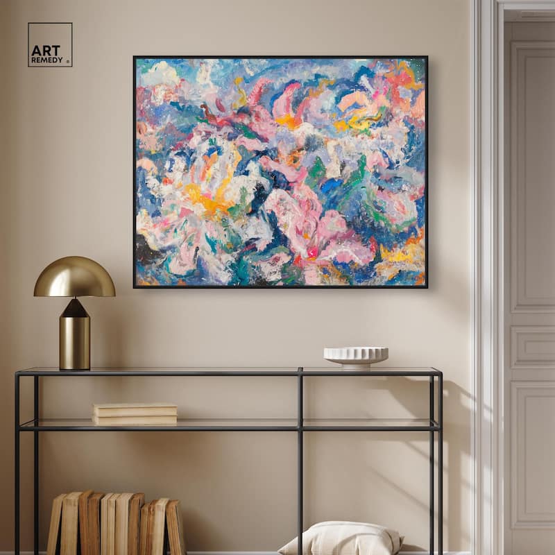 Pastel Riot II Canvas by Art Remedy