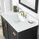 preview thumbnail 77 of 196, Altair Gazsi Bathroom Vanity with Composite Stone Countertop without Mirror