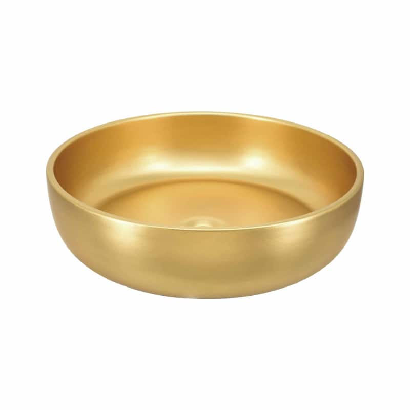 Bliss Fireclay Vessel Bathroom Sink - 16" x 16" x 4.5"