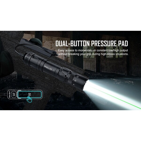 Olight Odin GL Mini 1000 Lumen Rechargeable Rail Mount