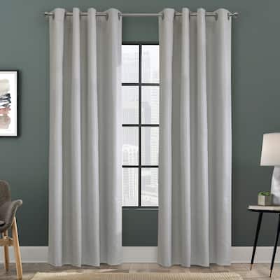 Thermaplus Solstice Total Blackout Grommet Top Contemporary Curtain
