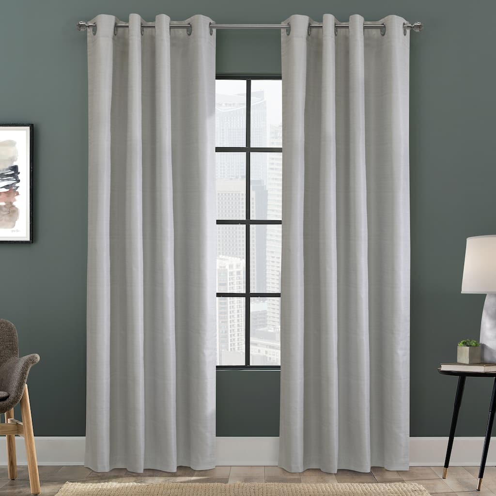 Thermaplus Solstice Total Blackout Grommet Top Contemporary Curtain
