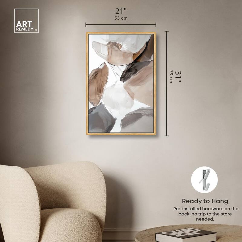 Sedimentary Hues I Canvas by Art Remedy