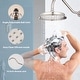 preview thumbnail 13 of 21, Vanityfair Antique Shower Sets, Complete Wall Mounted 9 inch Rain Head with Handheld Shower and Body Jets