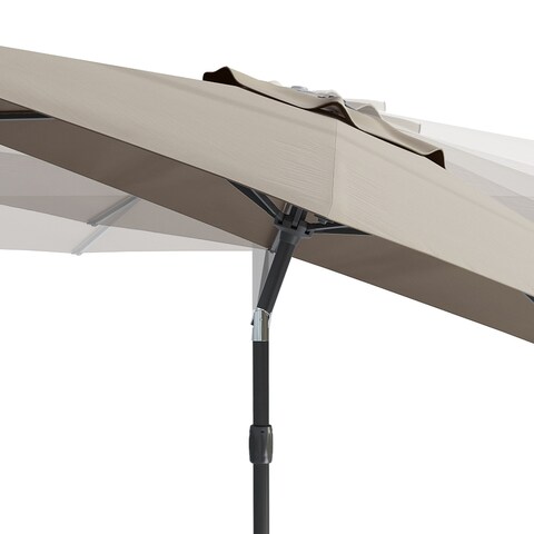 North Bend UV and Wind Resistant Tilting Patio Umbrella by Havenside Home, Base Not Included