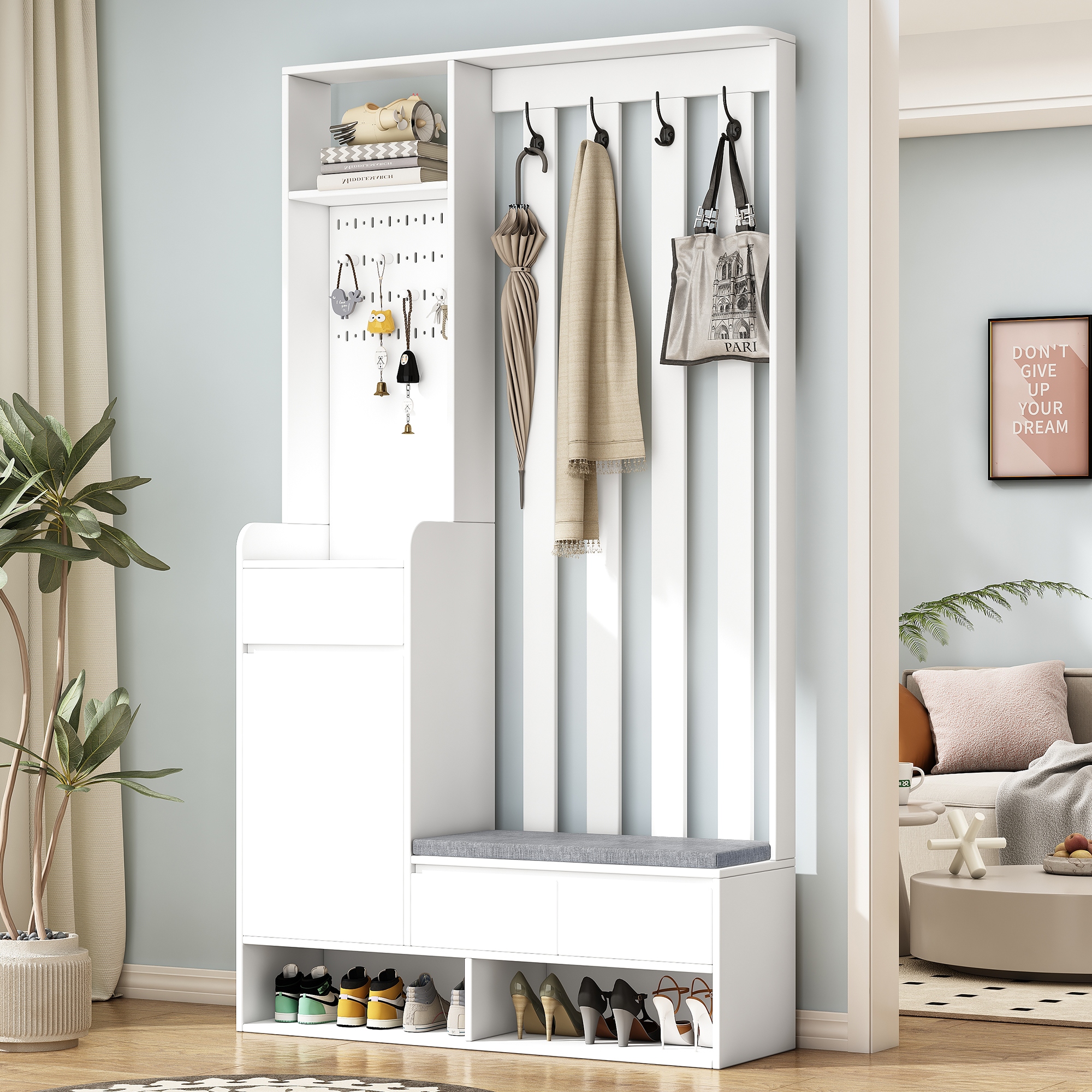 Mid Century Modern Hall Trees Bed Bath Beyond