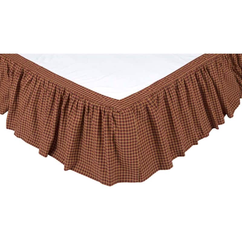 Patriotic Patch Bed Skirt