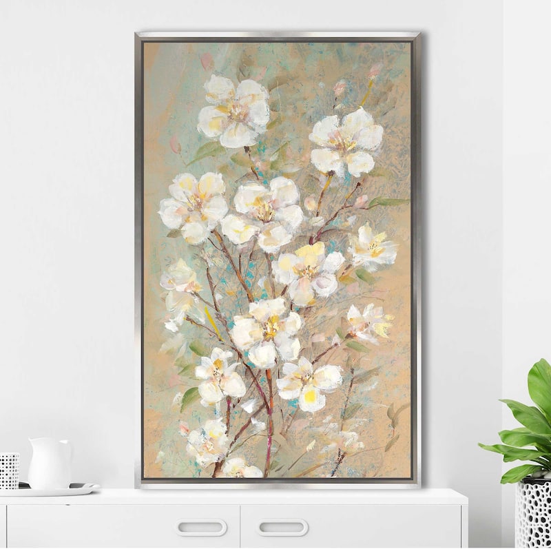 "Spring Awakening I" by Ruane Manning Print on Floating Canvas