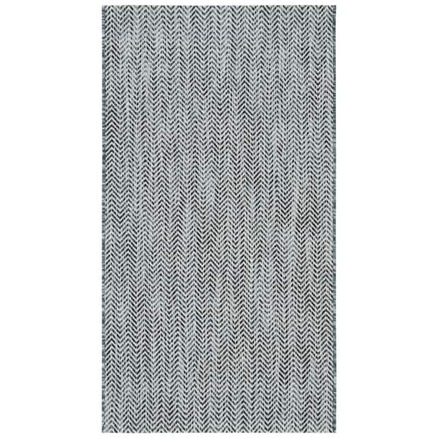 SAFAVIEH Courtyard Carolann Indoor/ Outdoor Waterproof Patio Backyard Rug