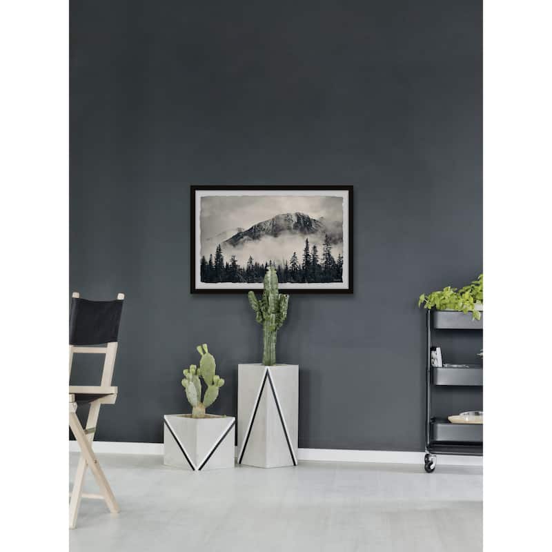 'Rocky Mountain' Framed Painting Print