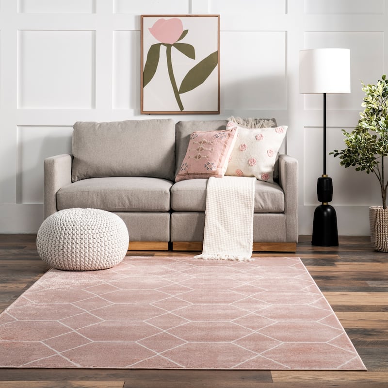 Nuloom Veronica Geometric Honeycomb Area Rug