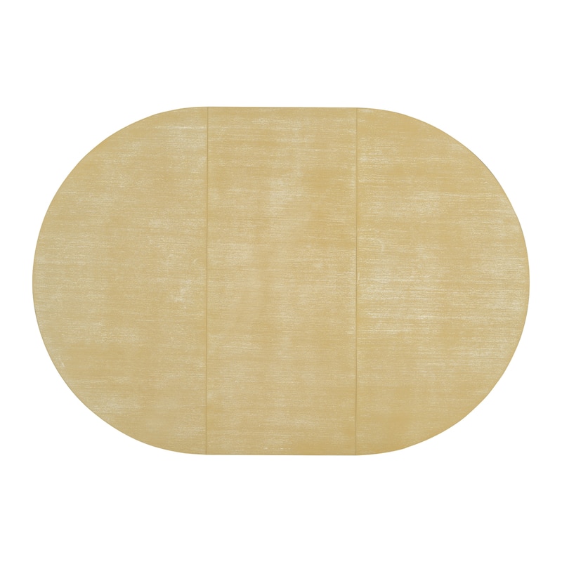 Farmhouse 6-Piece Extendable Dining Table Set with Removable Leaf and Versatile Dining Bench