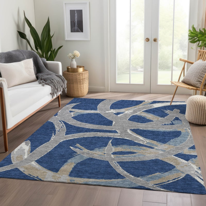 Premium Washable Super Soft Modern Zeus Mayfield Rug