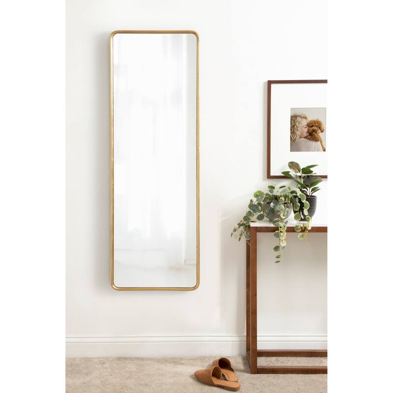 Kate and Laurel Caskill Framed Radius Rectangle Wall Mirror