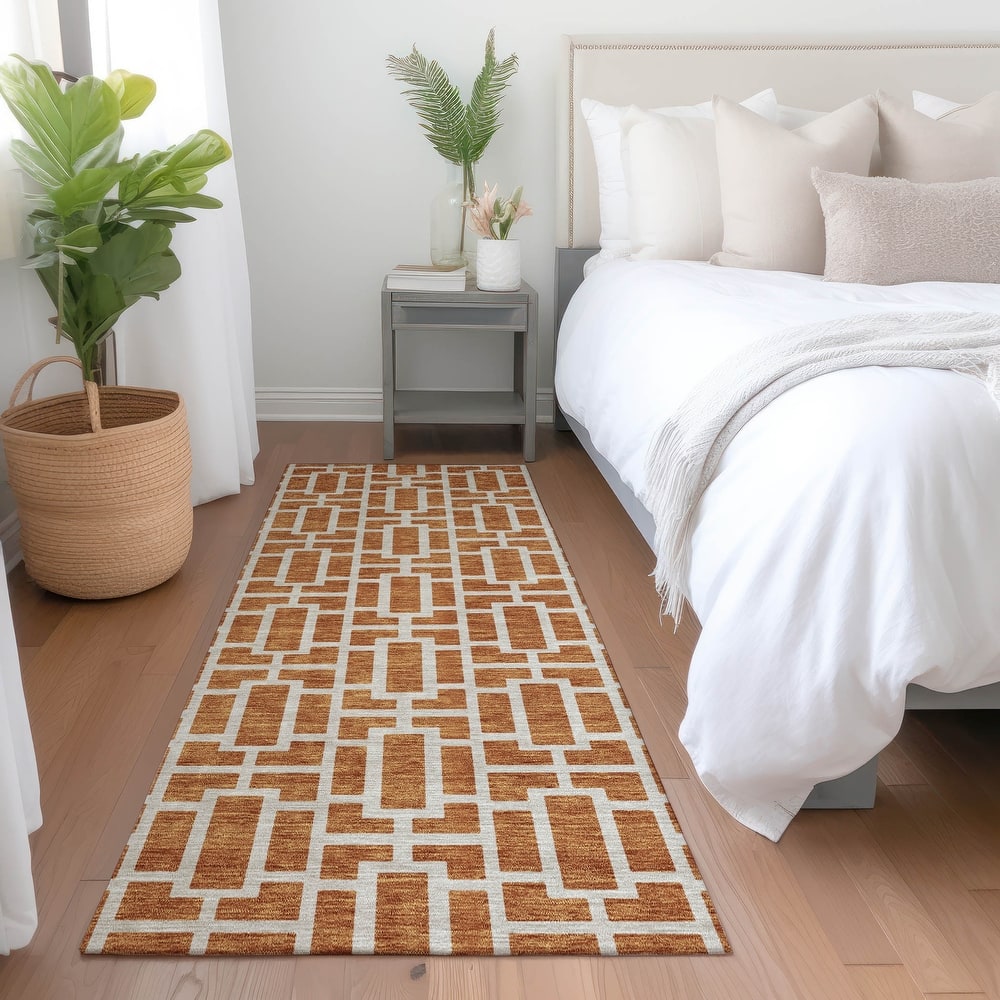 Premium Washable Super Soft Modern Geo Mayfield Rug