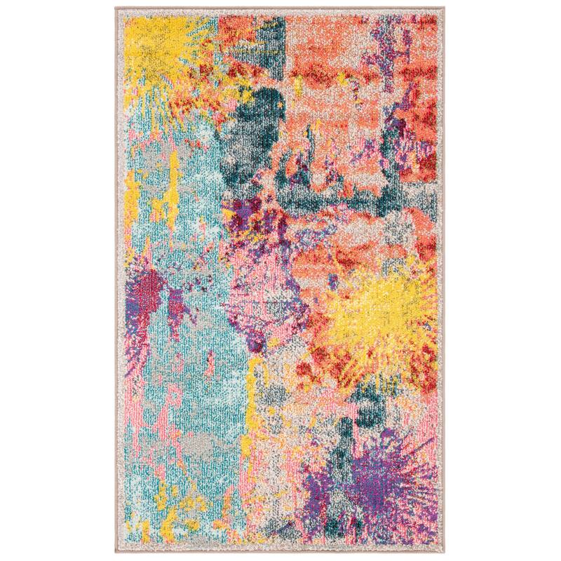 SAFAVIEH Madison Jeannine Vintage Abstract Rug