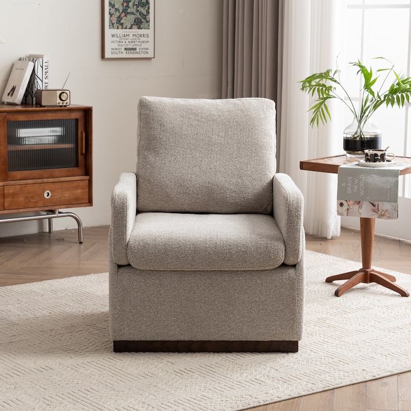 Accent Chair, Oversized Armchair, Modern Comfy Reading Chair