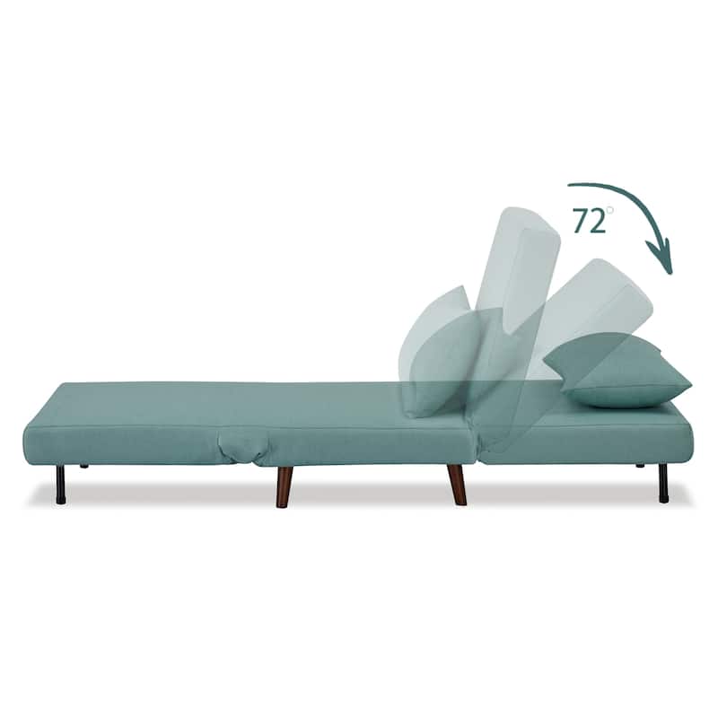 Artdeco Home - Tustin Upholstered Convertible Lounge/ Sleeper Chair