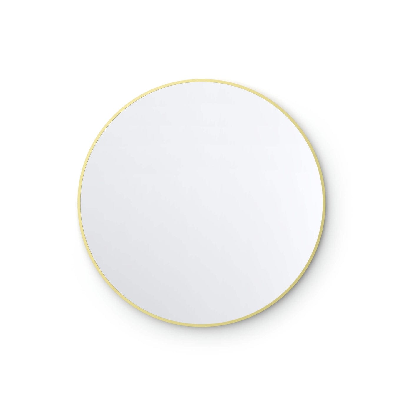 28 Inch Shatterproof Wall Mount Metal Frame Mirror