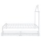preview thumbnail 49 of 71, Metal Platform Bed With Two Drawers,House-Shaped Headboard Design
