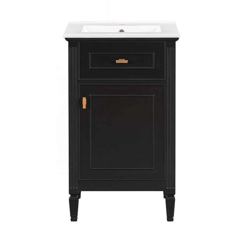 Modern Bathroom Vanity with Functional Storage and Stylish Design