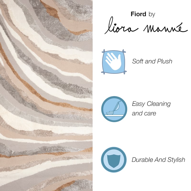 Liora Manne Fiord Wave Indoor Area Rug