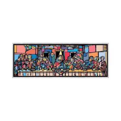 iCanvas "The Last Supper" by Ninhol Framed