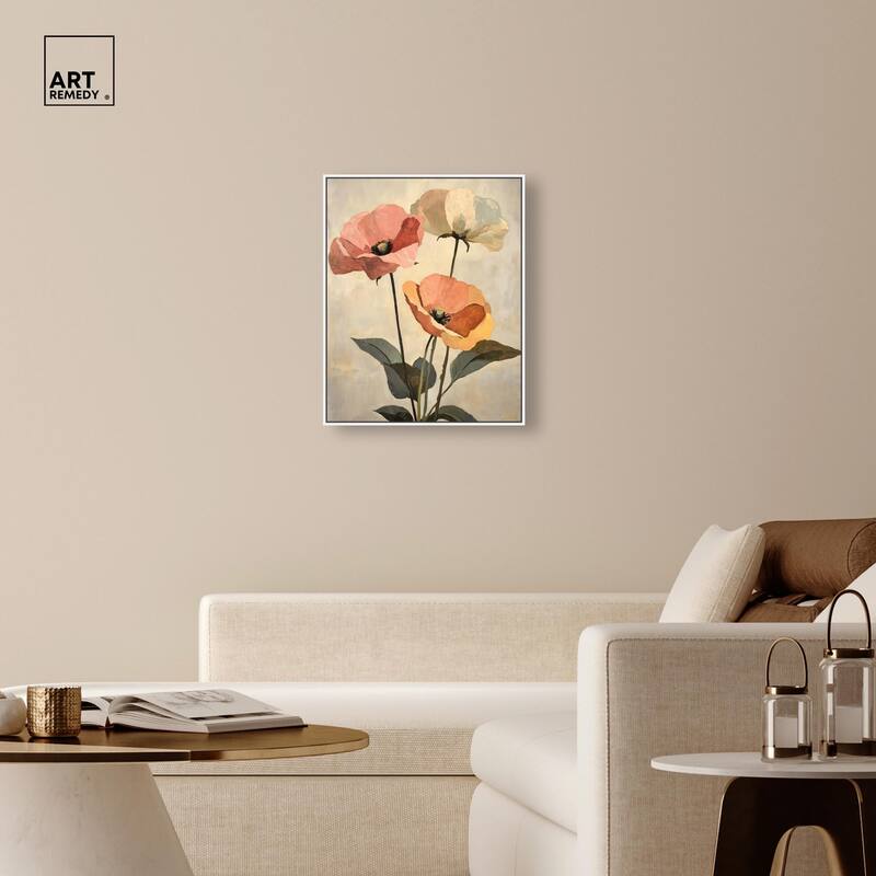 Blush and Ochre I Canvas by Art Remedy