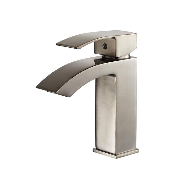 slide 1 of 5, Noya Single Low-Handle Hole Lever Vessel Bathroom Faucet