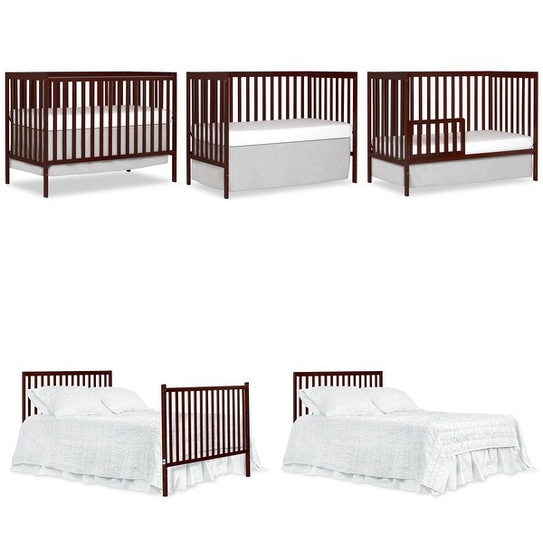 Synergy 5 in 1 Convertible Crib Espresso Bed Bath Beyond
