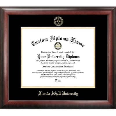 Florida A&M University 11w x 8.5h Gold Embossed Diploma Frame