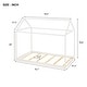 preview thumbnail 14 of 12, Twin Size Wooden House Bed, Durable Pine Wood & MDF Construction