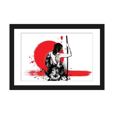 iCanvas "Trash Polka - Female Samurai" by Nicklas Gustafsson