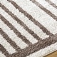 preview thumbnail 20 of 28, Livabliss Scandinavian Fossay Shag Stripe Washable Area Rug