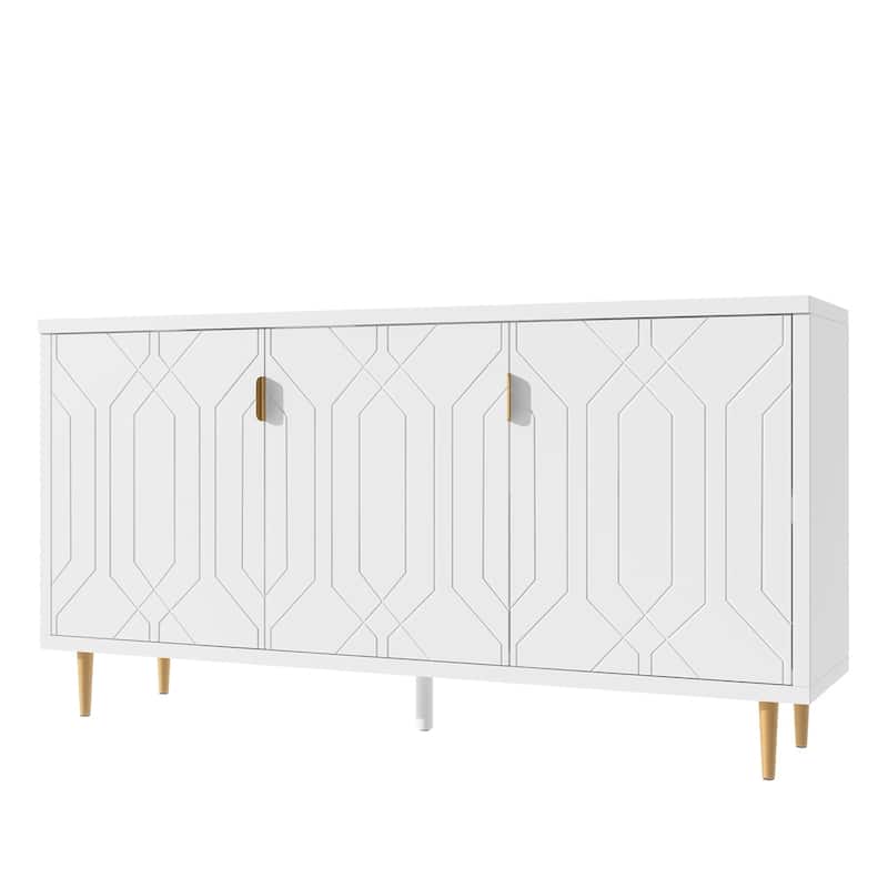 Modern TV Stand, Console Table,Storage Sideboard Cabinet