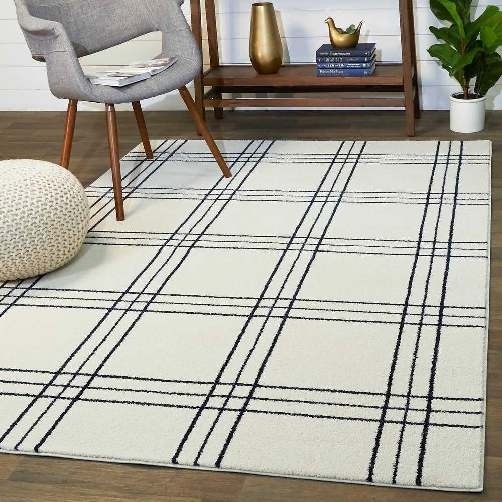 Turner Plaid Area Rug