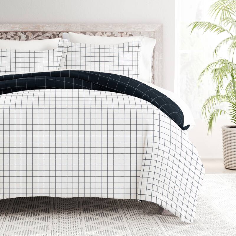 Becky Cameron 3-Piece Reversible Patterned Duvet Cover Set