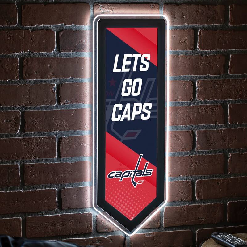 Washington Capitals LED Lighted Sign - Multi