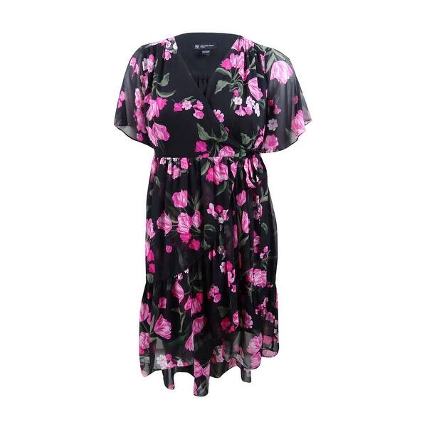 Shop Inc International Concepts Women S Plus Printed Wrap Dress