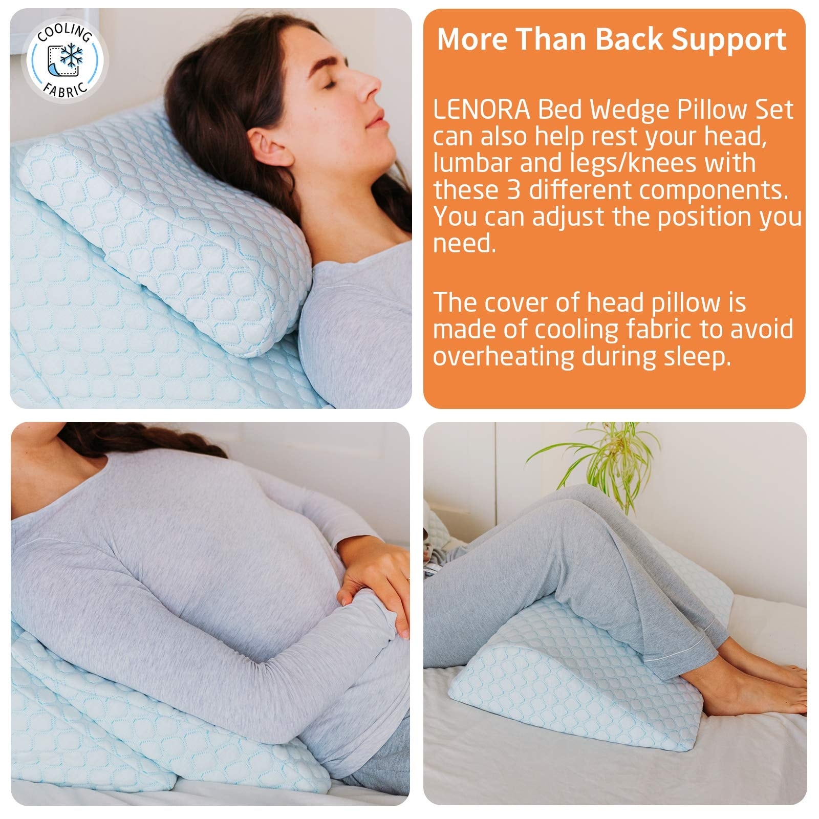 Leg wedge pillow bed bath and beyond top