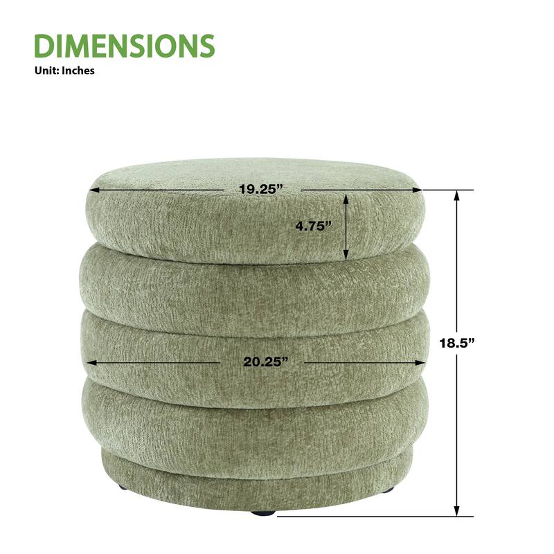 Cecil Storage Ottoman