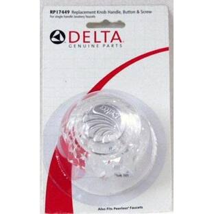 Delta RP17449 Faucet Handle, Single Handle, Clear Acrylic - Bed Bath ...