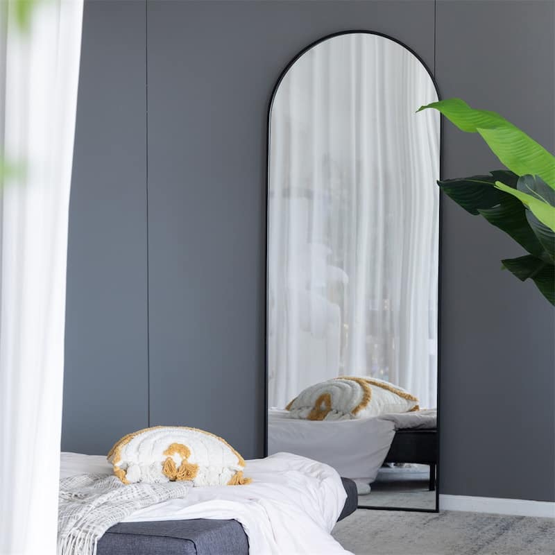 Celine Black Arch Body Mirror