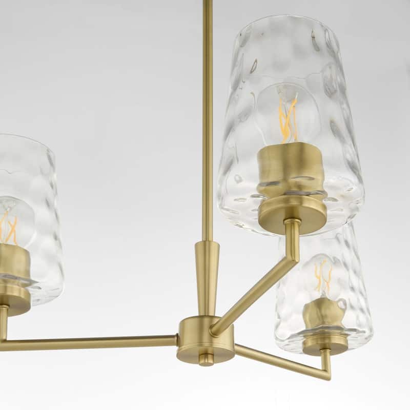 Quorum International 6204-3 Ayala 3 Light 22" Wide Chandelier